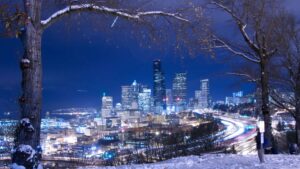 Winter in Seattle Area