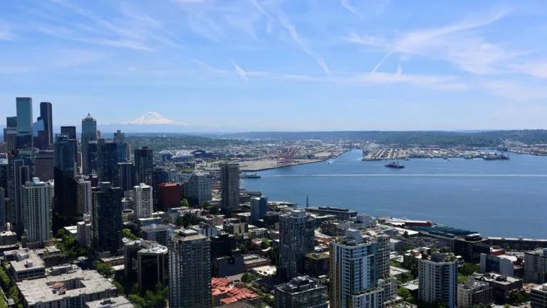 Image of Seattle to show cities near Seattle