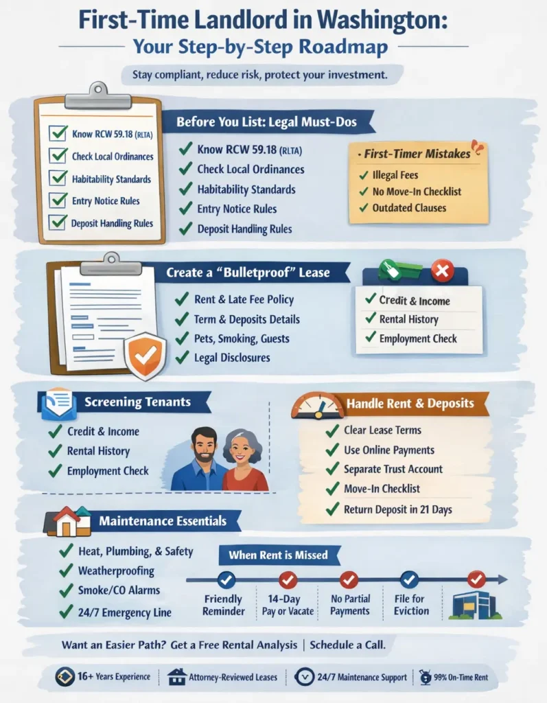 First-time Landlord in Washington Guide